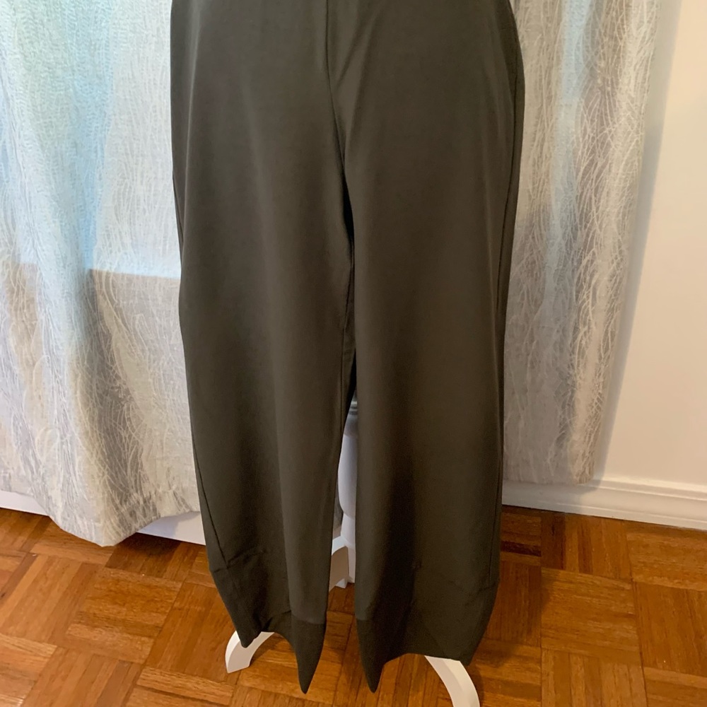 Eileen Fisher forest green pants/slacks S/XS